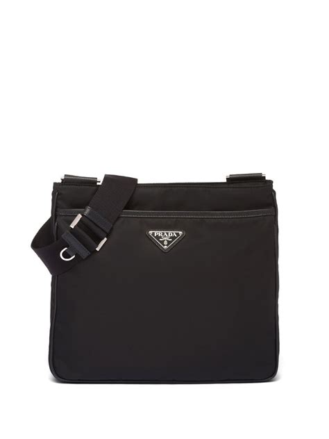 mens prada nylon messenger bag|Prada Messenger bag sale.